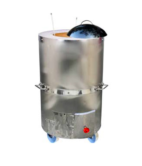 Manual Gas Operated SS Drum Tandoor-39” x 24” x 14”