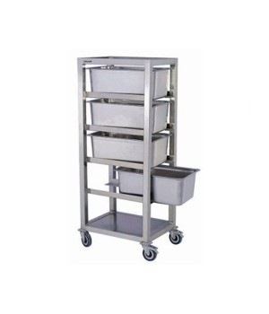 SS Food Carrying Trolley
