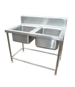 SS Handwashing Double Sink