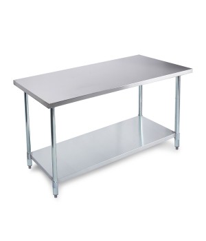 SS Work Table With Under Counter