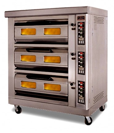 Gas Three Deck Oven