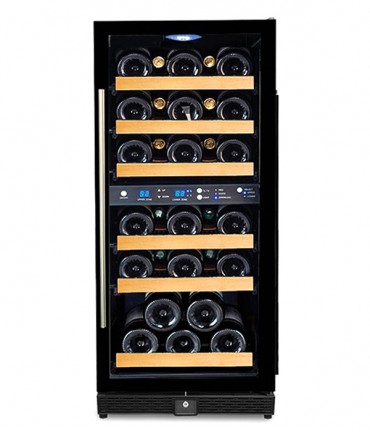 2-Temperature Zone-Wine Cooler