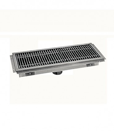 DRAIN TROUGH WITH GRATING-900x300x100