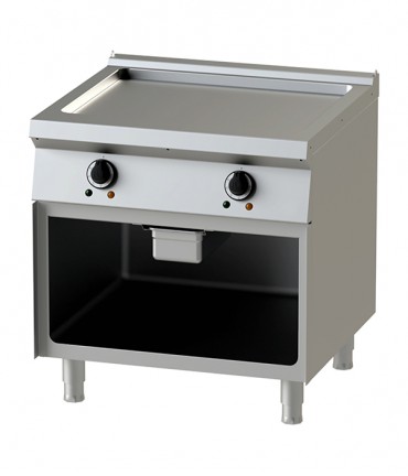 Electric - Fry Top- 8-75 Smooth Griddle with Open Cabinet