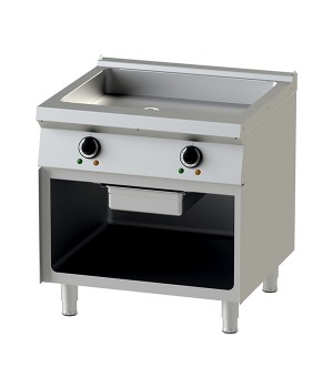 Electric - Griddle Pan- 8-75 with Open Cabinet