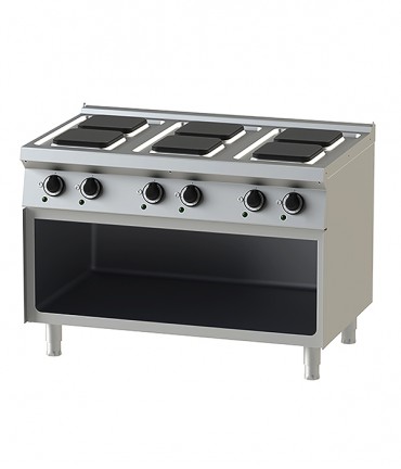 Electric - Hot Plate- 12-75 with Open Cabinet