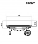 Teppanyaki Griddle Electric 3.75-50 - Drop-in