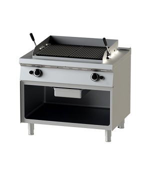 Gas - Char Broiler - 10-75 with Open Cabinet