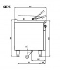 Gas - Char Broiler- 6-75