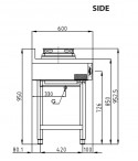 Wok Range Gas -15-60 Wok Euro Line- 3 Burner