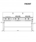 Wok Range Gas -20-70 Wok Euro Line- 3 Burner