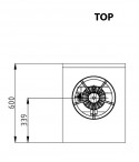 Wok Range Gas - 4-60 Wok Euro Line- Single burner