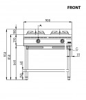 Wok Range Gas -9-60 Wok Euro Line- 2 Burner