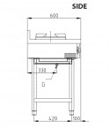 Wok Range Gas -9-60 Wok Euro Line- 2 Burner