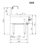 Wok Range Gas -40-75 Wok Kwalie