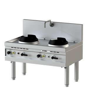 Wok Range Gas -40-75 Wok Kwalie