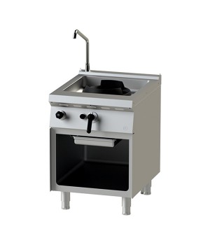 Gas -Kwalie Range- 6-75 -Durable cast iron wok holder with ventilation