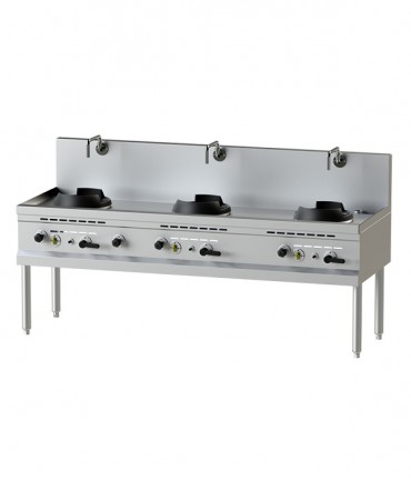 Wok Range Gas-120-75 Wok Kwalie 