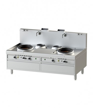 Gas - Wok Kwalie with Blower 22-125
