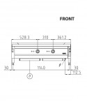 Teppanyaki Griddle-Electric 12E-P