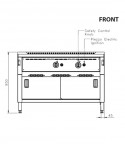 Teppanyaki Griddle Gas-12G