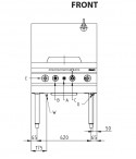 Wok Range Gas- 7-90 Wok Kwalie 