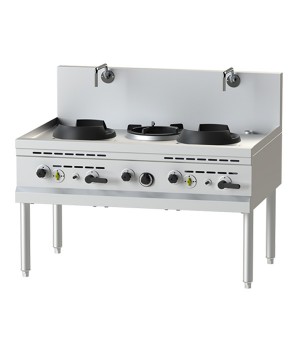 Wok Range Gas-80-90-W2-S1 Wok Kwalie 