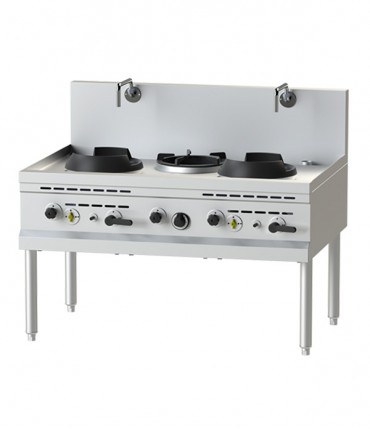 Wok Range Gas-80-90-W2-S1 Wok Kwalie 