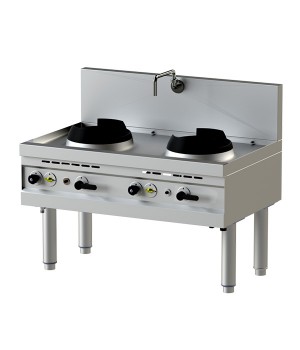 Wok Range Gas - 12-75 Wok Kwalie High Pressure