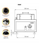 Table Top Electric Fryer Counter