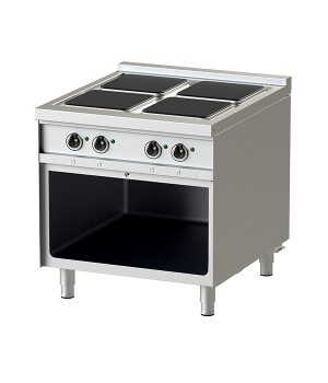 Electric - Hot Plate- 8-90 with Open Cabinet