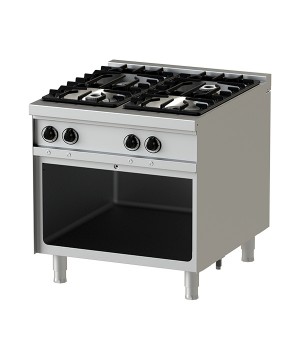 Gas - Range- 8-90- 4 Burner with Open cabinet