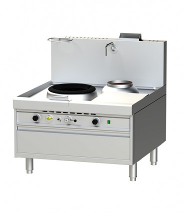 Gas - Wok Kwalie with Blower 12-125