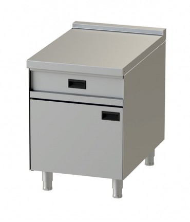 Neutral Counter cabinet with swing door- 6-90DDR