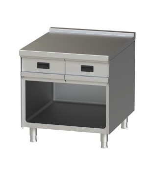 Neutral Counter- 8-90 Open cabinet without door