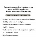 Cabinet Counter Chiller